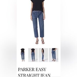 AGOLDE: PARKER EASY STRAIGHT JEAN